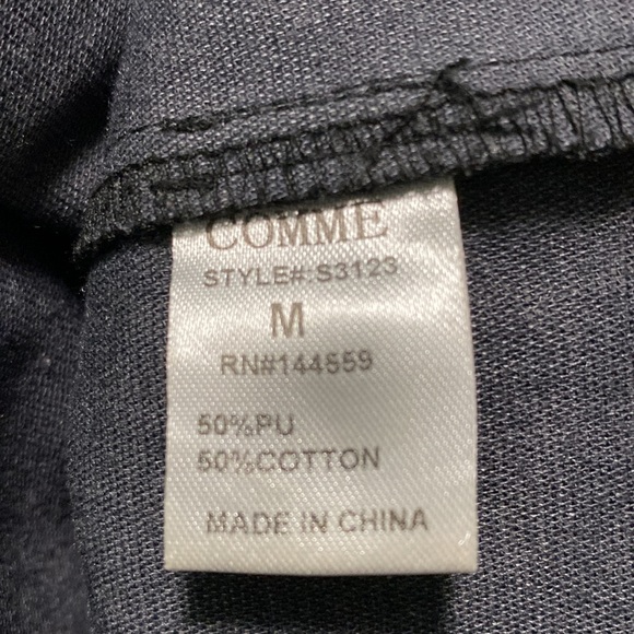 COMME LEATHER SKIRT 💋 - Picture 7 of 7